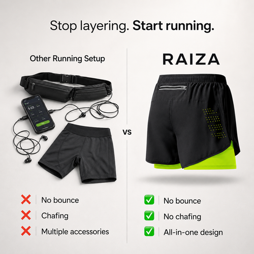 AVERO 2-in-1 Running Shorts