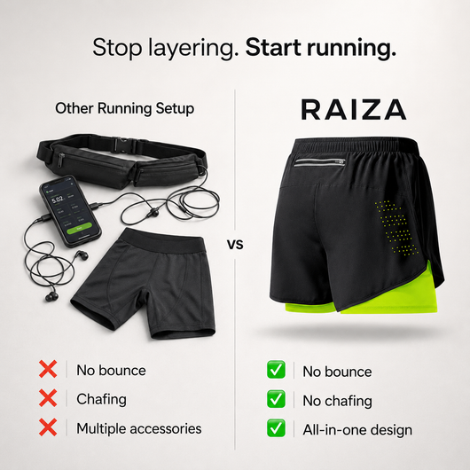 AVERO 2-in-1 Running Shorts