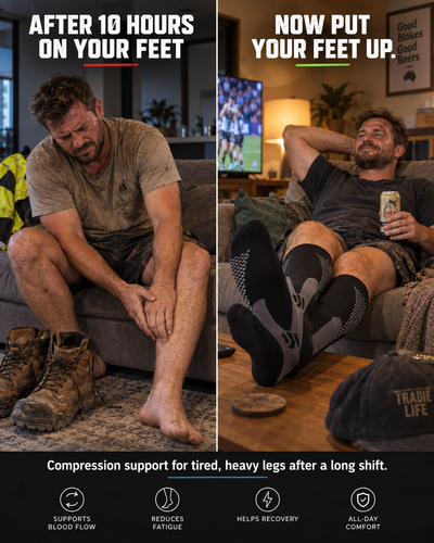The Working Man Leg Relief Socks by Avero