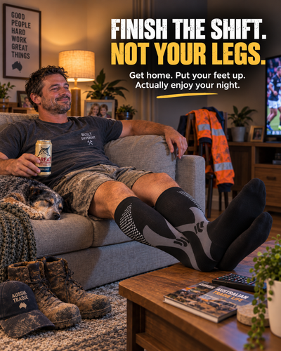 The Working Man Leg Relief Socks by Avero
