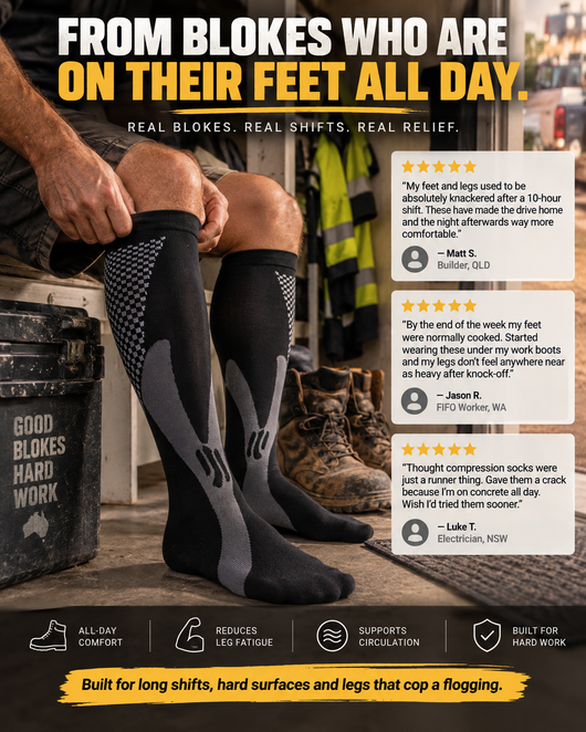 The Working Man Leg Relief Socks by Avero