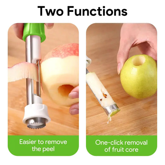 2 in 1 Apple Corer and Peeler